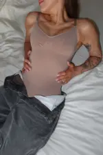 Боді SMOOTH - Бежевий - Зображення 3